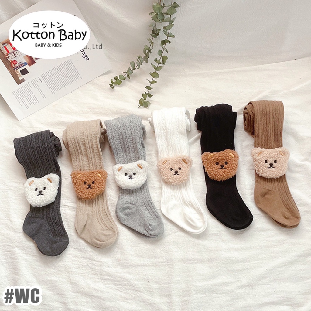 0-2 thn LEGGING STOCKING RIBBON BAYI ANAK / CELANA ANAK PEREMPUAN SOFT IMPOR Catalog WFS WC