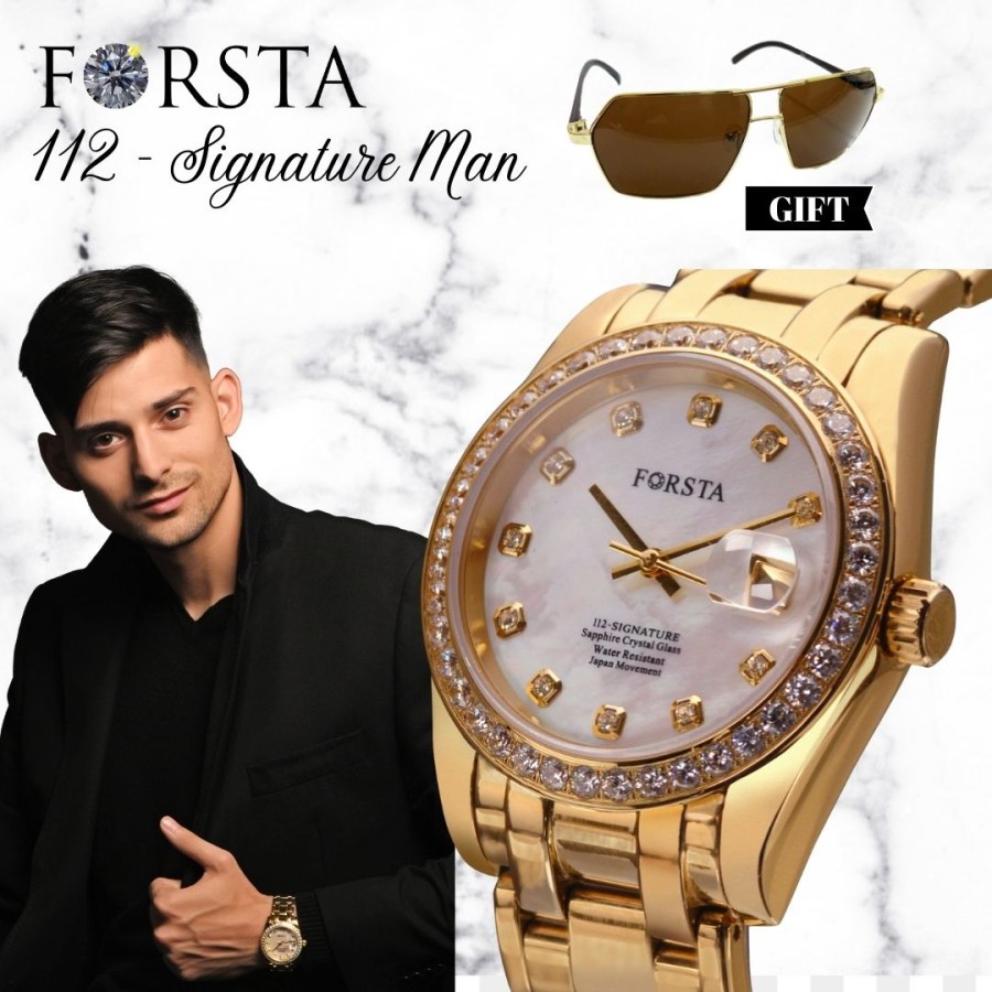 JAM TANGAN FORSTA 112 SIGNATURE MAN JAM TANGAN PRIA ORIGINAL