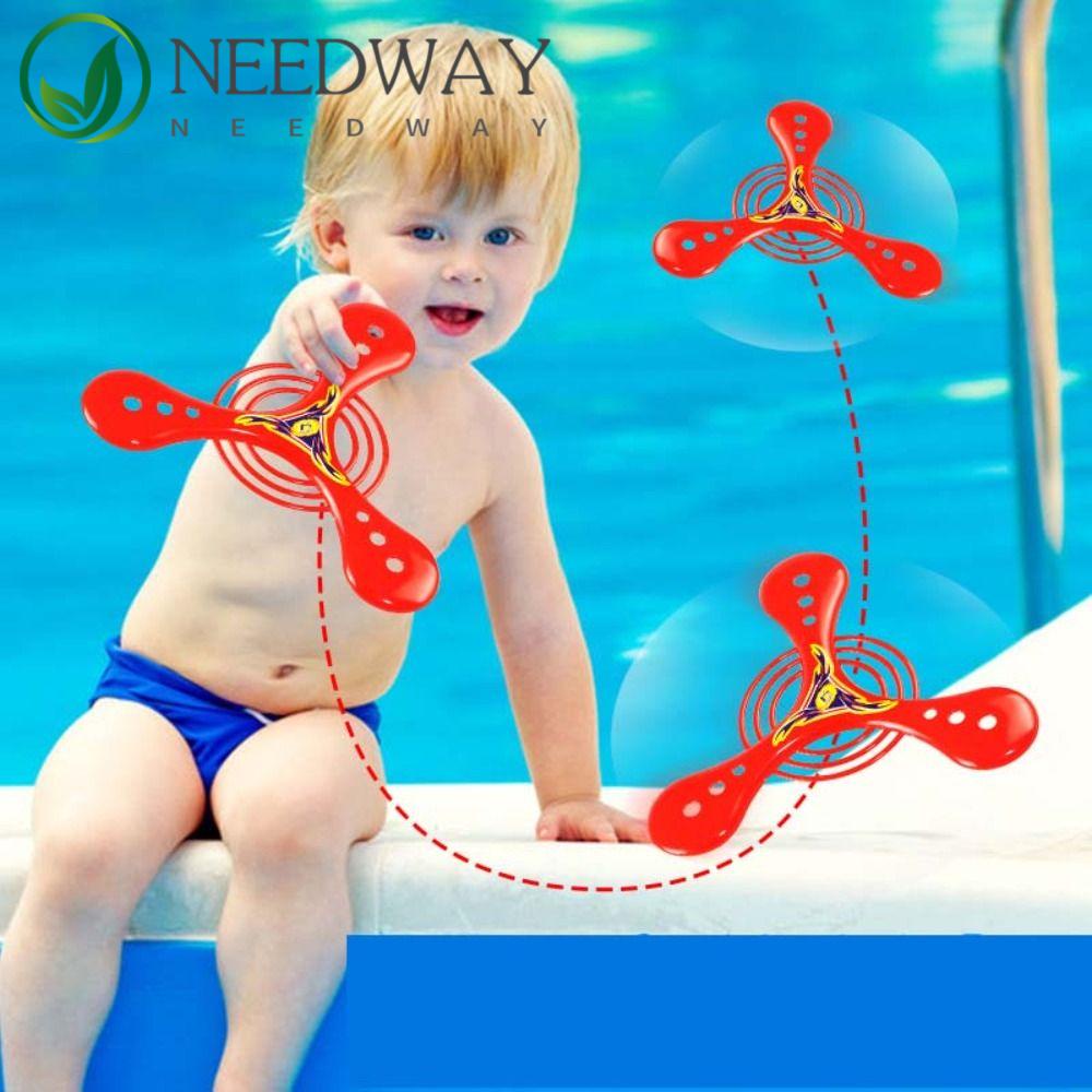 Needway  Mainan Boomerang Terbang Untuk Anak Lucu Bermain Hadiah Ulang Tahun Hadiah Anak Permainan Interaktif Sport Throwing Toy