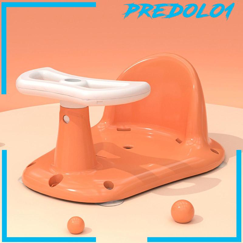 [Predolo1] Kursi Mandi Bayi Portable Suction Cups Bathtub Seat Untuk Bayi Newborn Anak