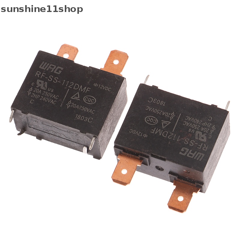 Sho2 /5 /10PCS RF-SS-112DMF 12VDC 20A 4pin Untuk Relay Daya Didedikasikan Ac Baru N