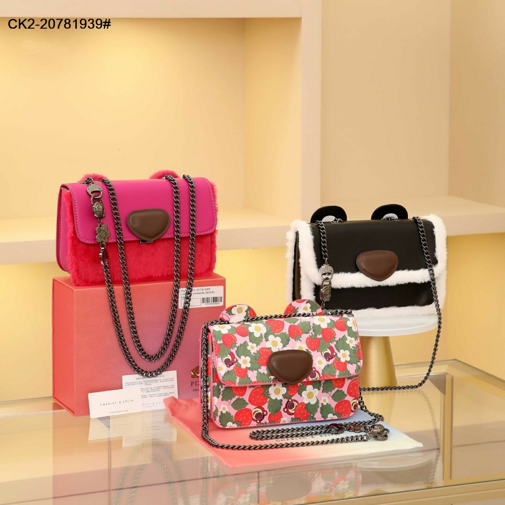 Kr Tas CK2-20781939 Lotso Flap Giftset Bag Wanita 23cm