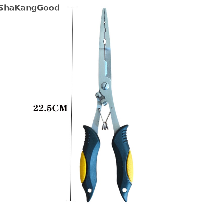 Alat Pancing Selip Aksesoris Tang Pancing Stainless Tackle Tang Mulut Panjang Ikan Penjepit Catok Knitg Lure Gunting SKK