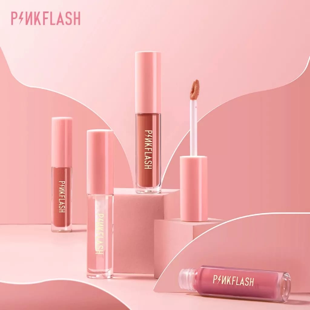 PINKFLASH OhMyPinkflash OhMyGloss High Shine Lip Gloss Lipstik / BS