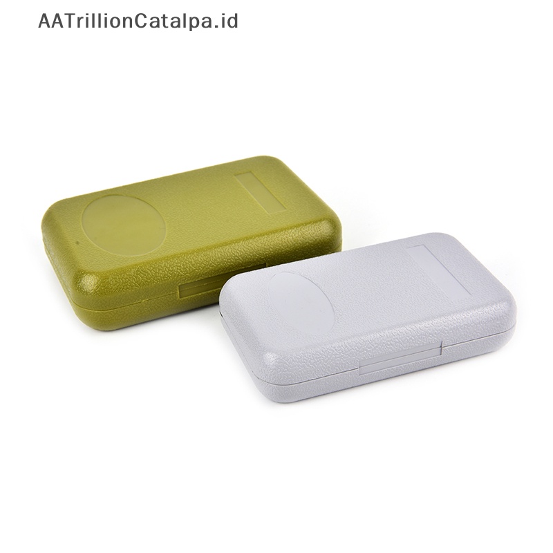 Aatrillioncatalpa waterproof fishing tackle boxes double side foam fly fishing lure hook case ID