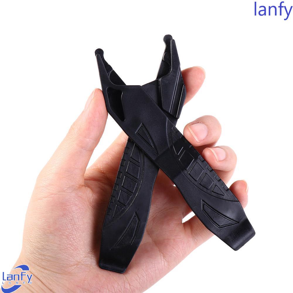 Lanfy Bike Tyre Lever MTB Road Bike Mending Tool Pembuka Ban Sepeda Alat Perbaikan Ban Pembuka Ban Lengkung Alat Perbaikan Sepeda Penghilang Ban