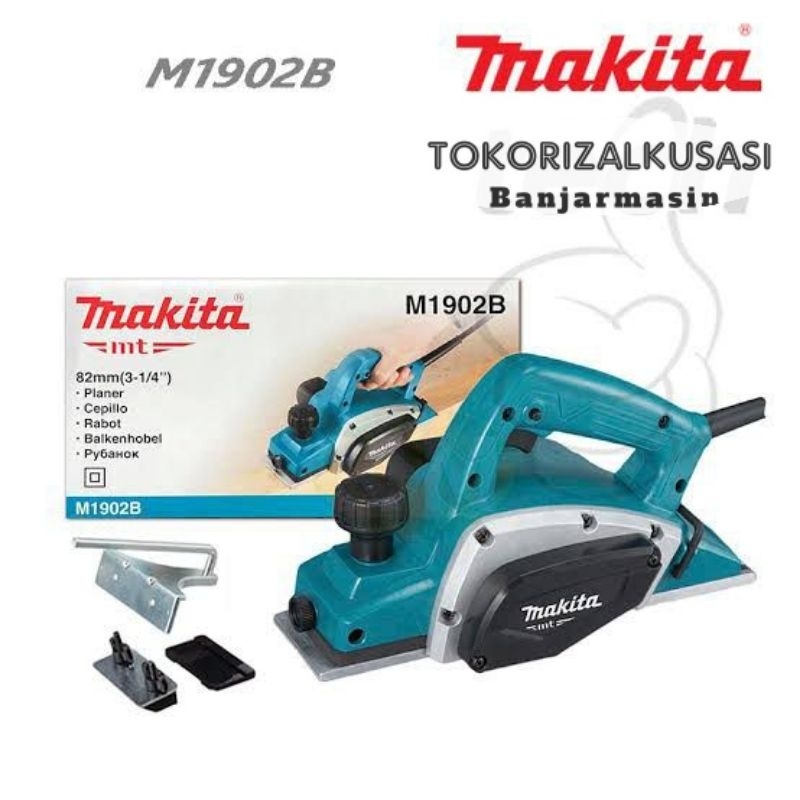 Masin planner kayu MAKITA 1902B / mesin pasah kayu /mesin serut kayu makita 1902b