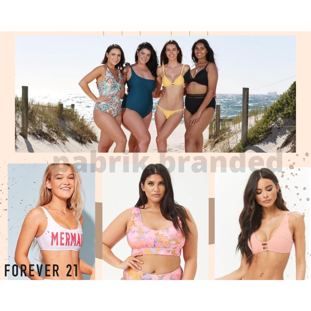 pabrik branded swimwear bikini top bottom baju celana rok renang wanita girl perempuan atasan sexy s