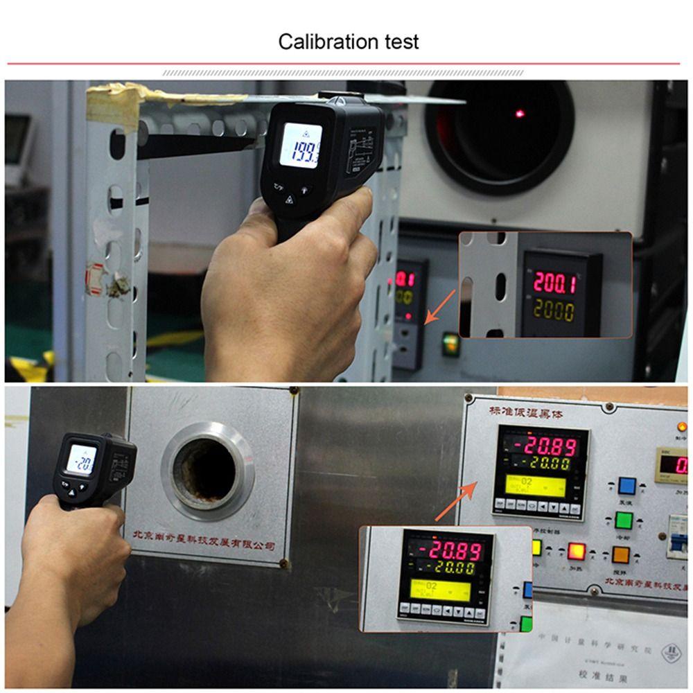 TOP Termometer Infrared Digital BBQ Makanan Untuk Masak Dapur Handheld Non Contact -58℉ ~ 716℉ (-50℃ ~ 380℃)