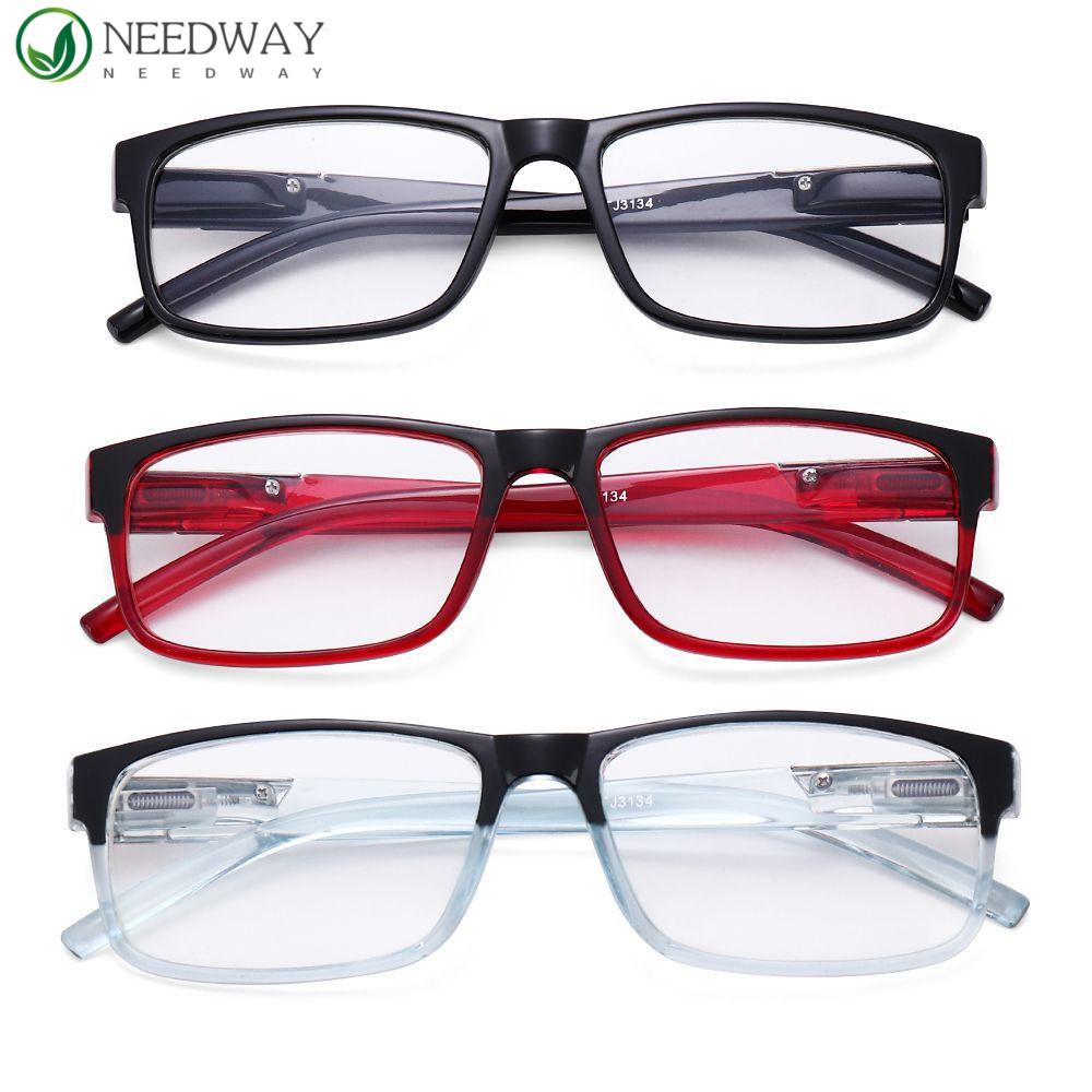 Needway Presbyopia Kacamata Portable Pria Wanita Vision Care Orang Tua Hadiah Ultralight Baca Pembesaran Hyperopia Eyewear