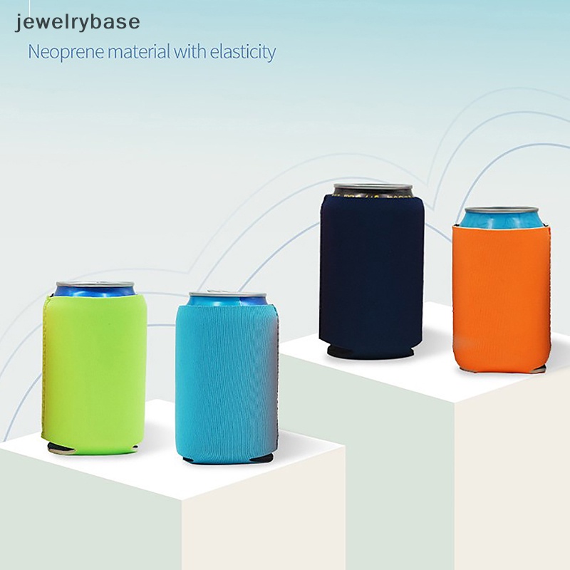 [jewelrybase] Beer Sleeves Camping Can Cup Soda Cover Neoprene Botol Pendingin Minuman Lengan Butik