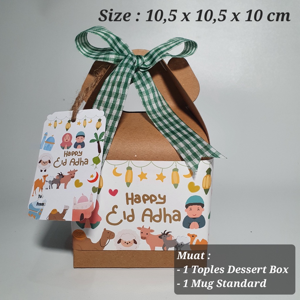 

Kotak Hampers Kerdus Box Kue kering plus pita 10,5x10,5x10cm 12x12x12 cm 14x14x12,5cm muat toples 250gr 500gr