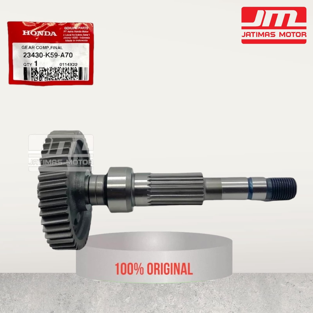 23430-K59-A70 As roda belakang vario 125 150 LED 2015-2022