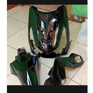 PAKETAN BODY DEPAN BEAT KARBU 110 LAMA 2008 2010 HITAM ORIGINAL