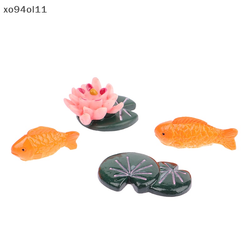 Xo Microlandscape Marine Landscape Miniatur Ikan Kecil Lucu Hias OL