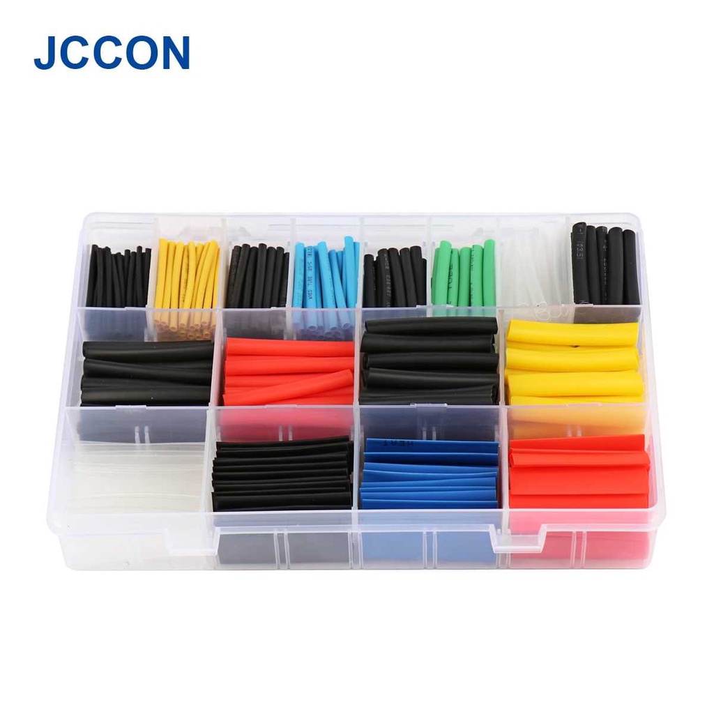 580 Pcs Heat Shrink Tube Isolasi Bakar Kabel Selang Bakar Selongsong Bakar