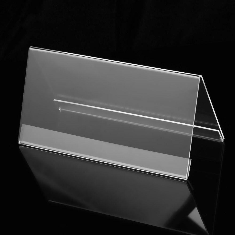 TOP Holder Piring Meja,Horizontal Back Sign Display Office