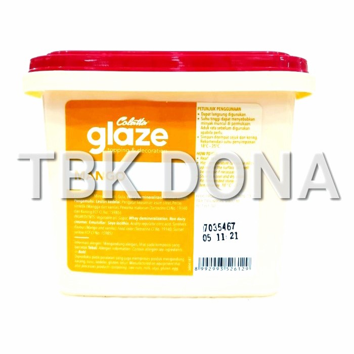

New Arrival Colatta Glaze Mango Toping Rasa Mangga 1 Kg