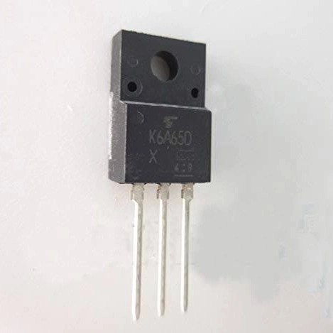 K6A65D K6A65 TK6A65D Mosfet Silicon N-Channel To-220f 6A 650V