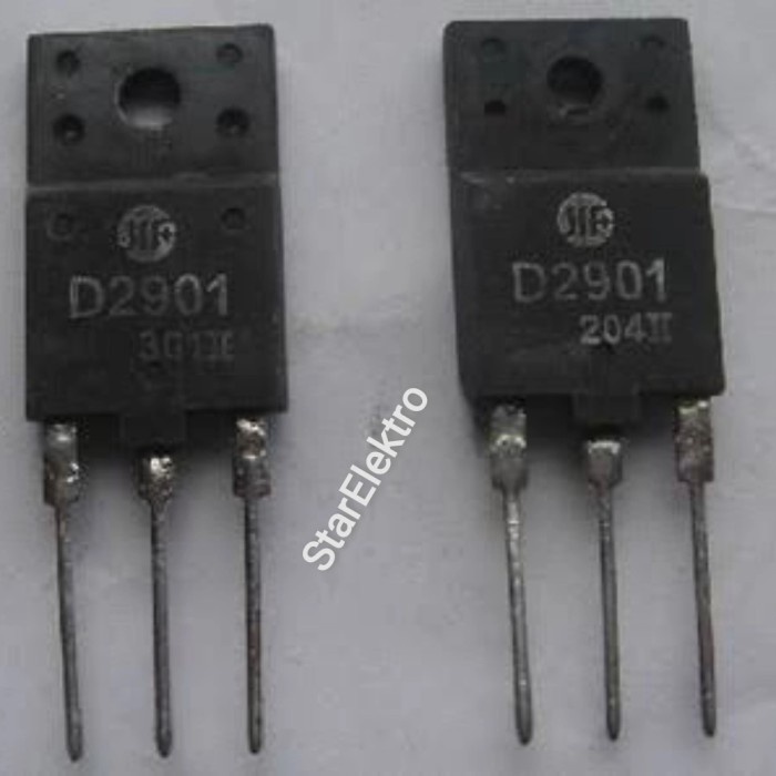 2 Buah 2Pcs 2SD2901 D2901 D 2901 transistor TV tabung To-3Pf NPN Cabutan Murah