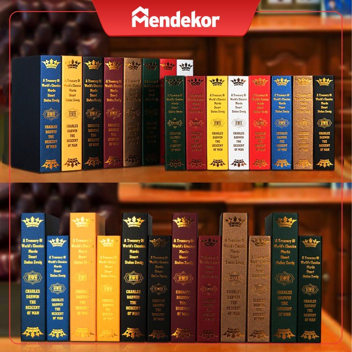 New Produk [Best Seller] BUKU KLASIK pajangan properti foto dummy book buku palsu ensiklopedia - Kec