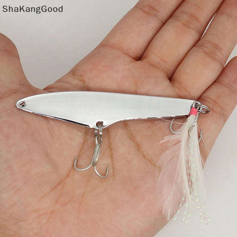 Selip 2pcs Lexin Qiandao Tasik Sabre VIB Sequin 11g15g18g23g Luya Sequin ultra far shore cast iron plate Tengger Mulut Kok Ikan mandarin bionic SKK