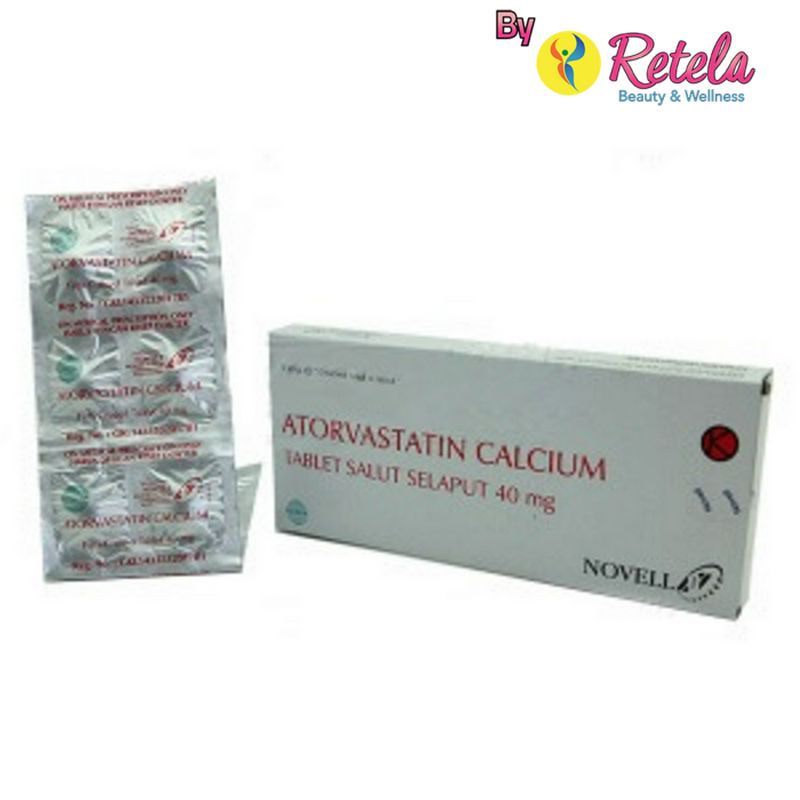 ATORVASTATIN 40MG 1 STRIP  10 TABLET