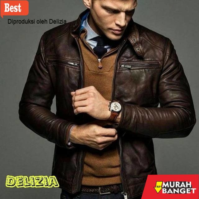 Jaket kulit pria terbaru- jaket kulit pria   jaket kulit  jaket motor pria  jaket kulit pria origina