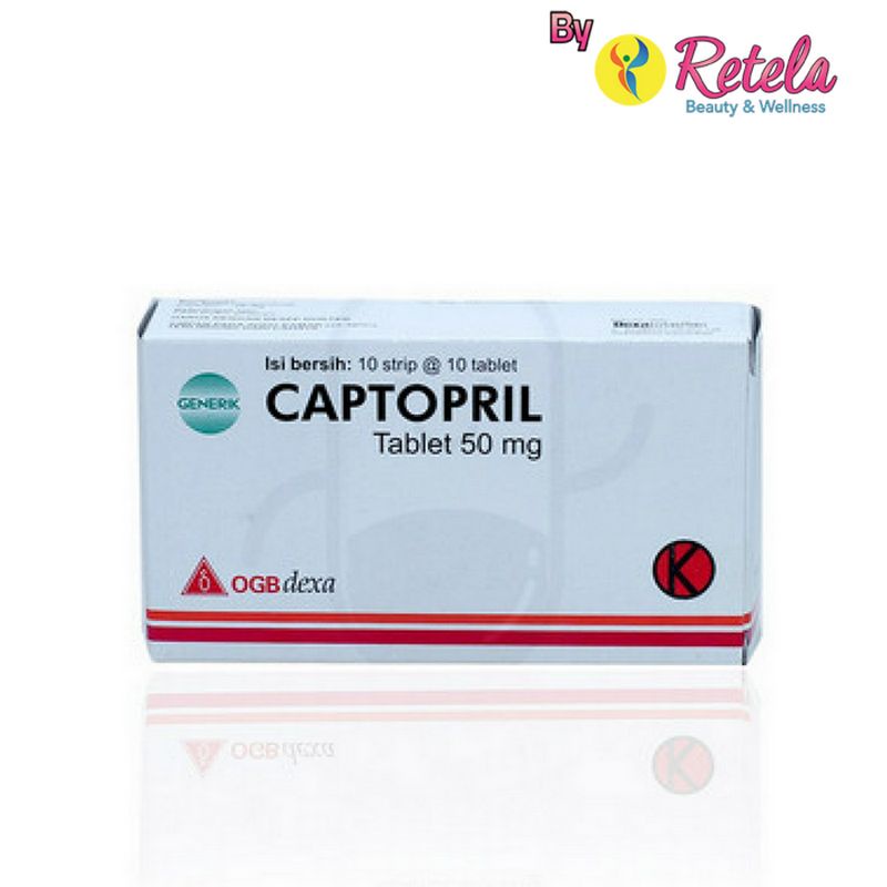 Captopril 50mg Tab 10`S[Gen]