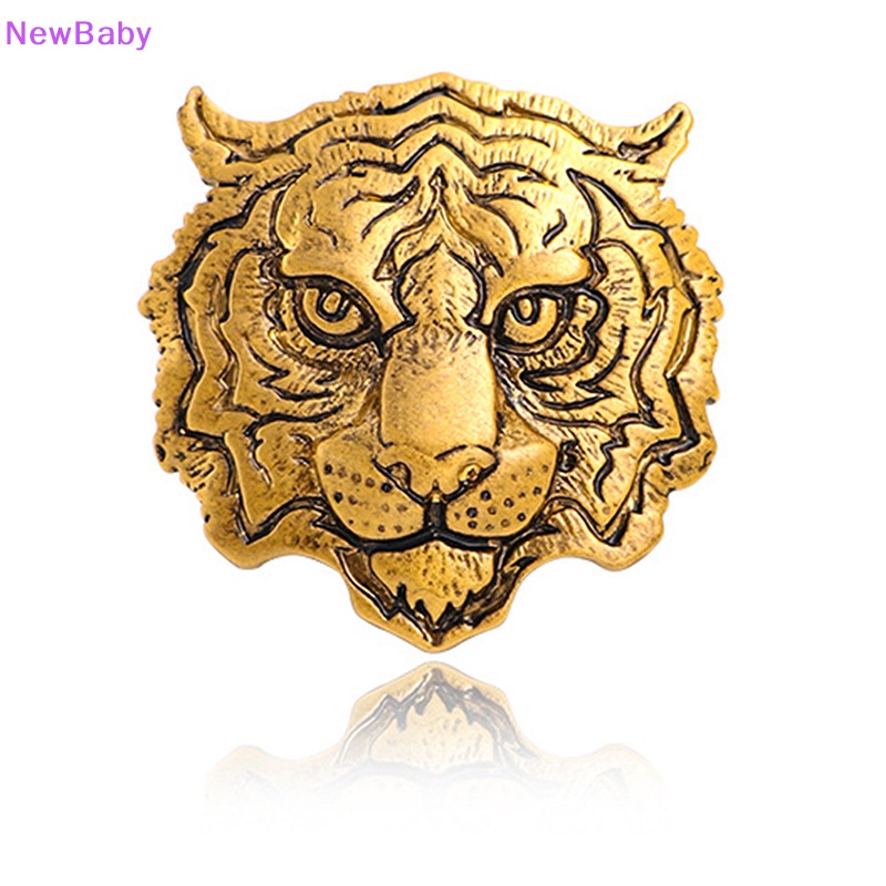 Newbaby Berlian Imitasi Harimau Bros Tiger Head Pesta Santai Bros Pin Hadiah ID