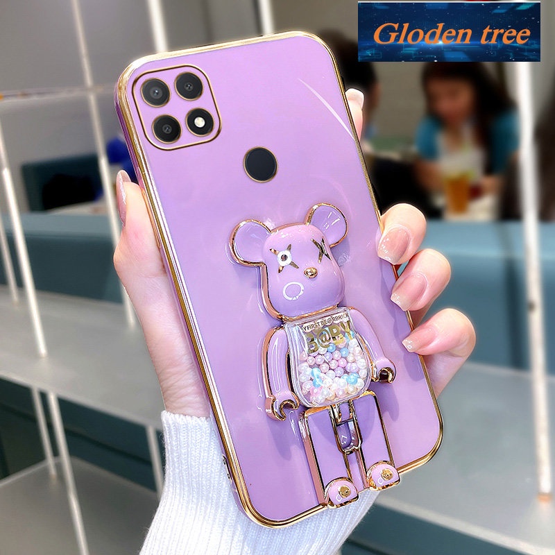 Toserbaloden pohon mustofaasing oppo a15 oppo a15s a35 Casing ponsel toserbaoftcase mustofalectroplated silikon shockproof mustofarotector galihmooth mustofarote megapro mustofaumper mustofaover new design