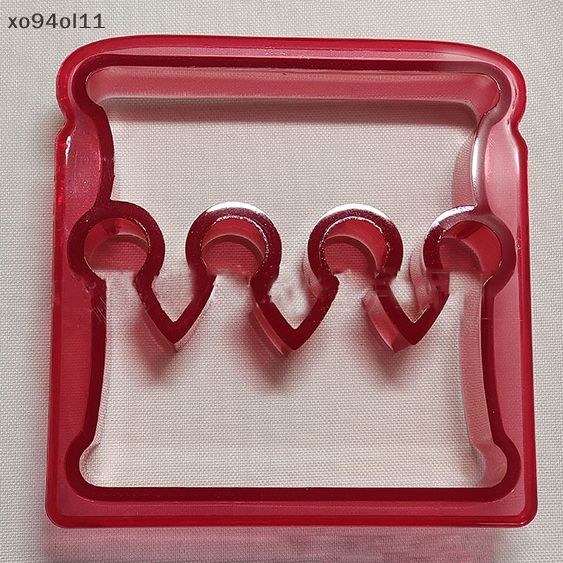 Xo 1Pc Lunch Sandwiches Cutter DIY Roti Biskuit Cetakan Baking Decorag Tools OL