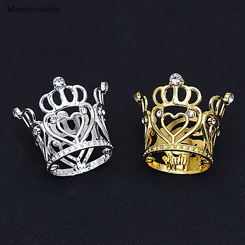 Mornin Fashion Mahkota Logam Kecil Untuk Cowok Cewek Bayi Ulang Tahun Prom Mini Tiaras Perhiasan Kue Diadem Ornamen Aksesoris Rambut Pernikahan id