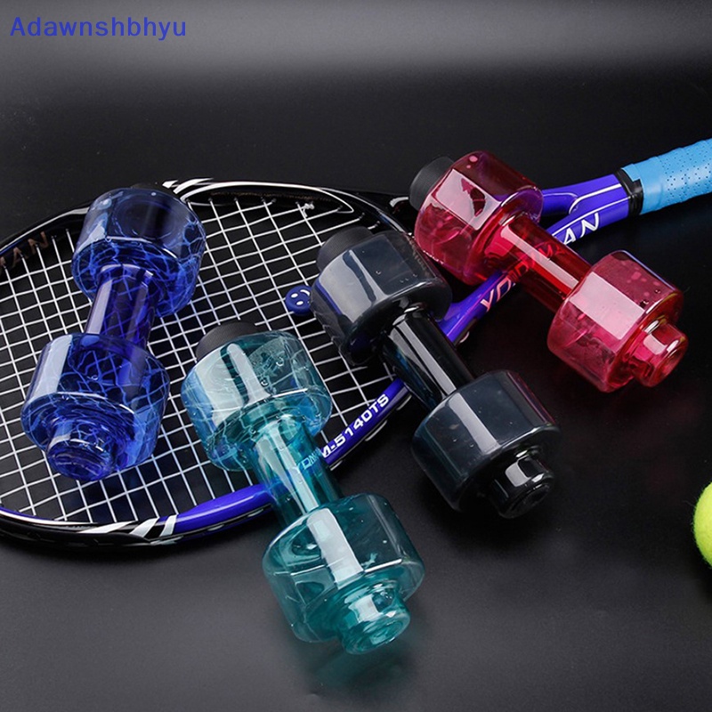 Adhyu Dumbbell Plastic Bottle 550ML Botol Air Olahraga Portable Anti Bocor Dumbbell ID