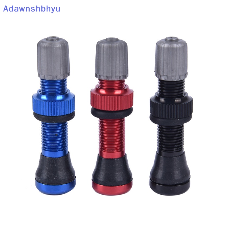 Adhyu Sepeda Schrader Tubeless Valve Bike Rim Wheel Tubeless Tire Valve Ban ID