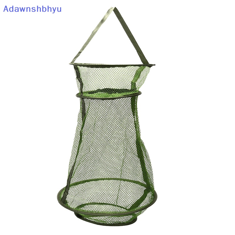 Adhyu Jaring Ikan Fishing Creel Tackle Nylon Landing Net Cor Jaring Pancing Kandang ID