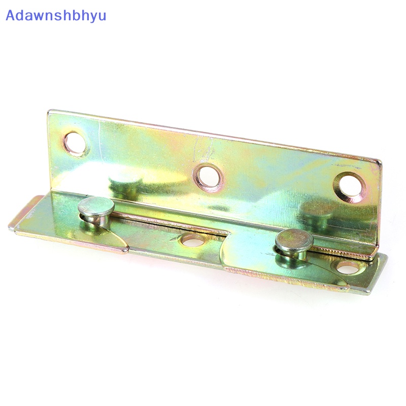 Adhyu 4set Furniture bed rail bracket fitg snap Konektor mount Lubang ID