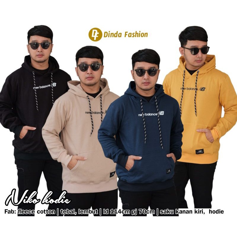 HOODIE Rafif Niko By DINDA | Hoodie Fleece Cotton tebal lembut