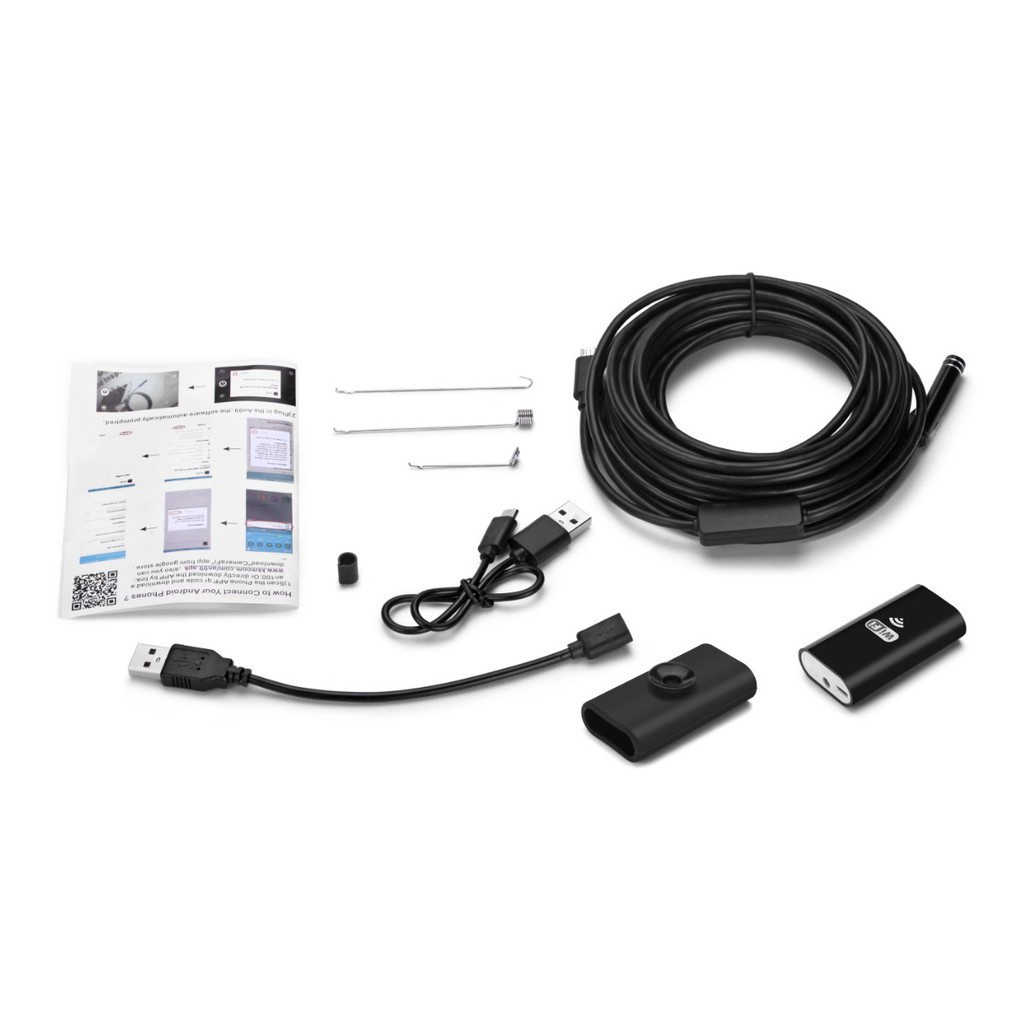 5M Wifi Endoscope Camera Android 720P Iphone Borescope Waterproof Camera Endoscopic Android iOS
