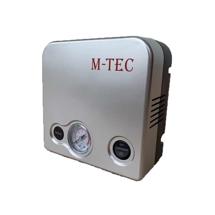 M-TEC Mini Air Compressor Silver Pompa Mobil Elektrik 12V