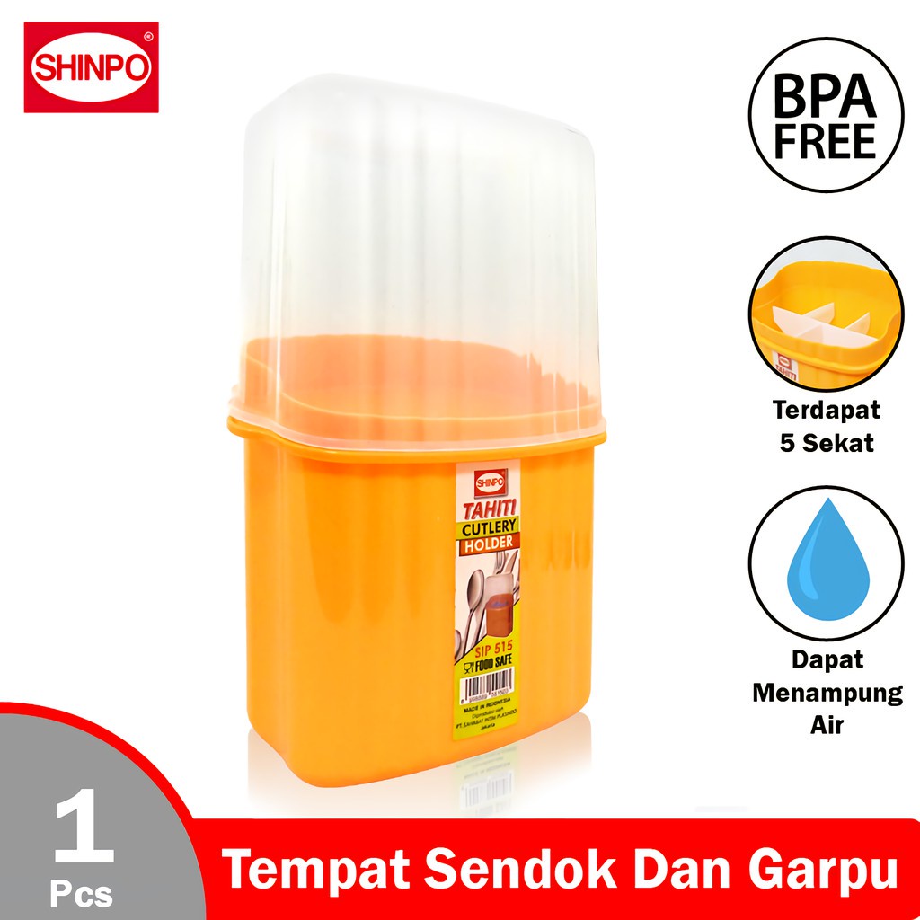 TEMPAT SENDOK GARPU SHINPO TAHITI / TEMPAT SENDOK TUTUP / TEMPAT GARPU BERKUALITAS