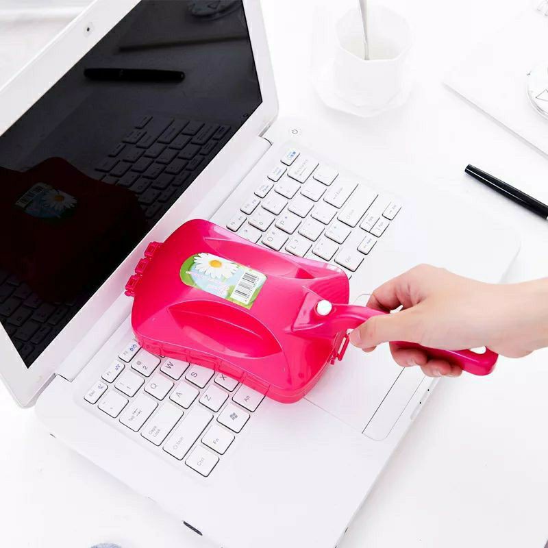 Sikat Vakum Debu Kotoran Sampah Otomatis / Vakum Cleaner Karpet Kasur Kain Alat Penyedot Debu Pember