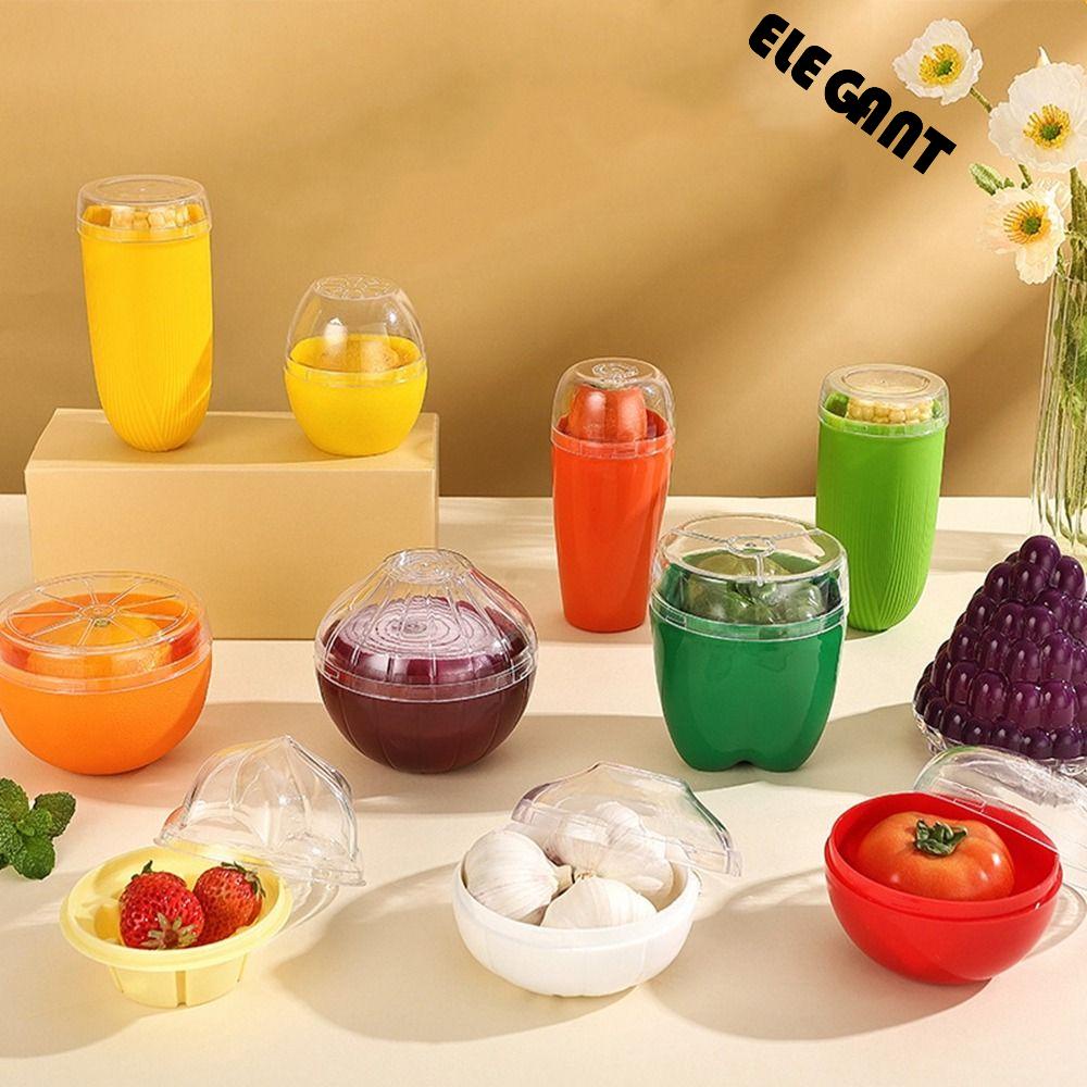 [Elegan] Wadah Makanan Menjaga Segar Kotak Penyimpanan Plastik Saver Box Tempat Sayur Buah