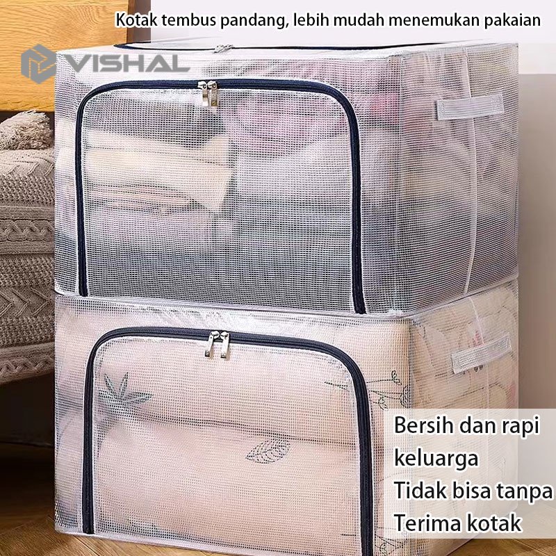 VISHAL Storage Box Kotak Penyimpanan Serbaguna / Organizer Kotak Mainan Perlengkapan Rumah VS-140