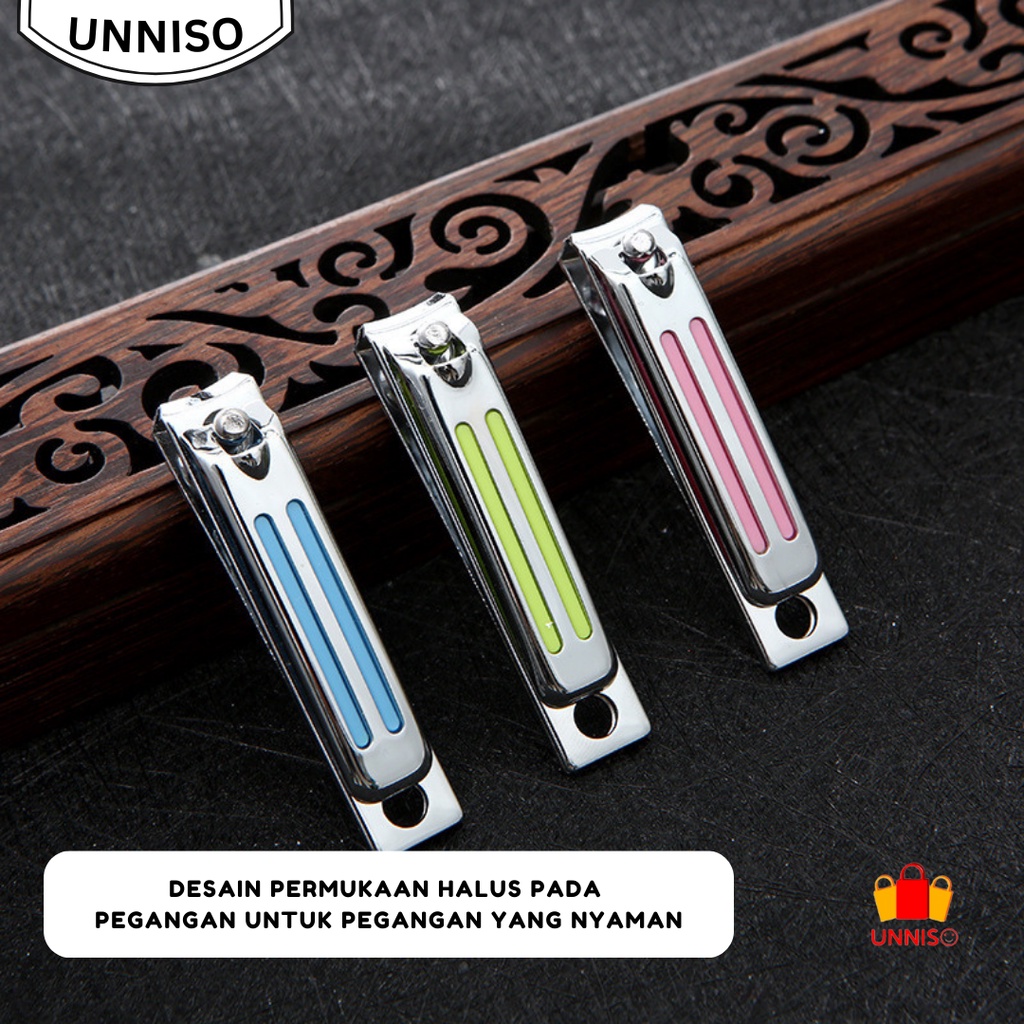 UNNISO - Stainless-Steel Nail Clipper / Gunting Kuku