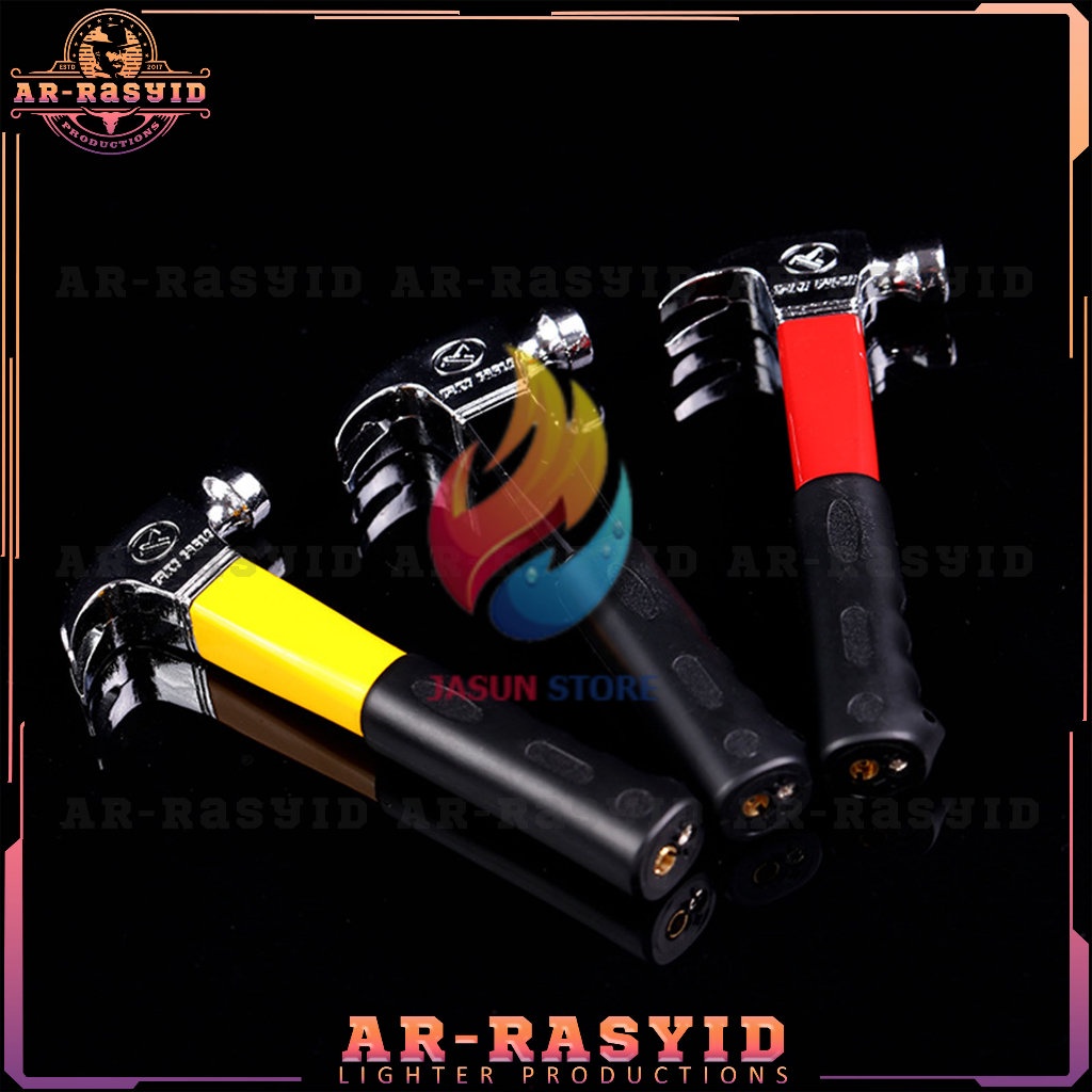 TERBARU! Korek Api Gas Palu Hammer Baida Lighter BD-920