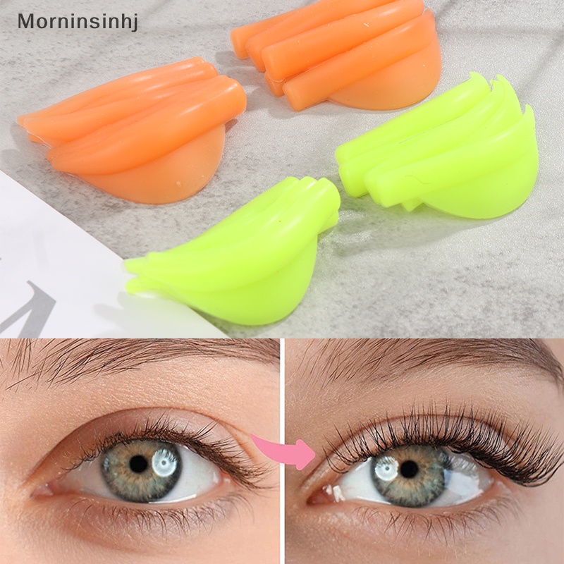 Mornin 5pasang /Pack Silicone Eyelash Perm Pad Daur Ulang Bulu Mata Batang Penjepit Bulu Mata id