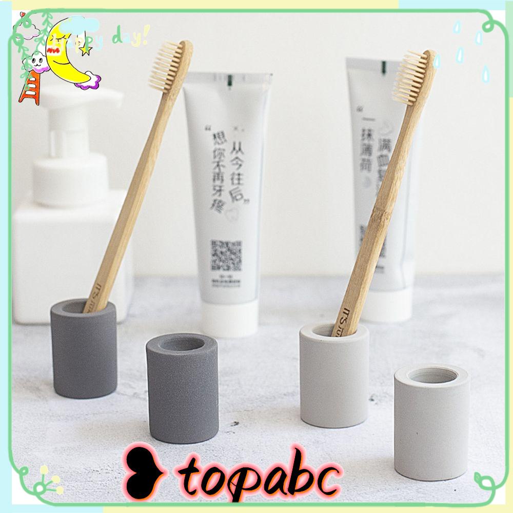 TOP Toothbrush Holder Simple Dry Menyerap Bau Aneh Cover Cangkir Alat Set