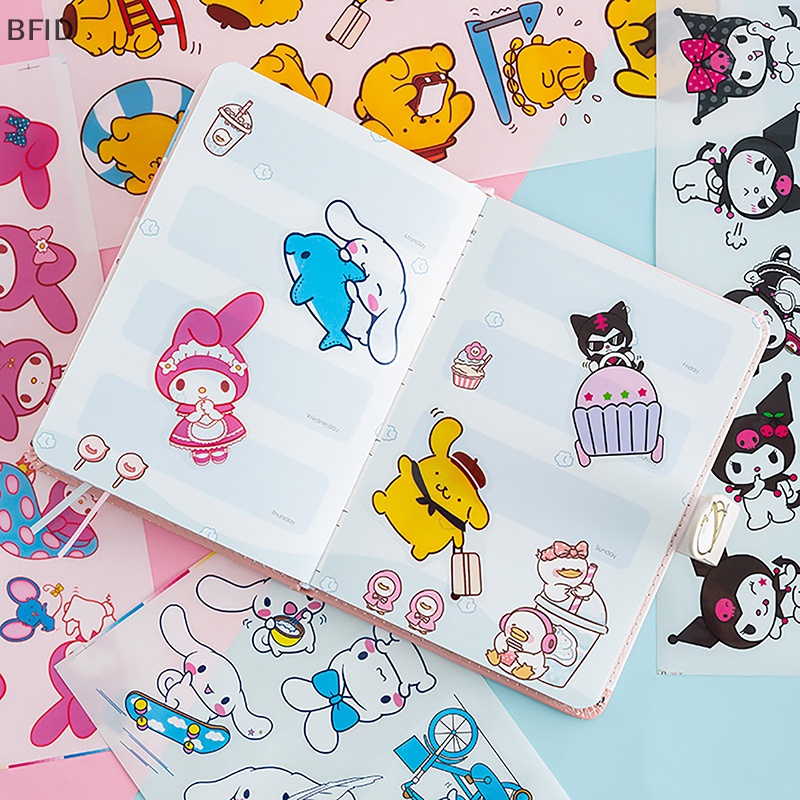 [BFID] 5pcs Stiker Akun Tangan Stiker Goo Card Tahan Air Bahan Lucu Mainan Hias [ID]