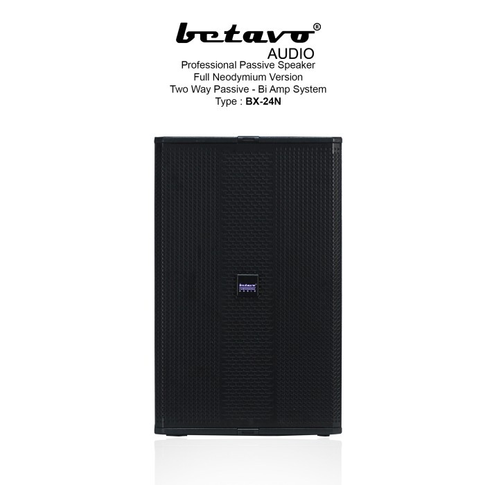 Professional Passive Speaker Full Neodymium Version Betavo BX 24N